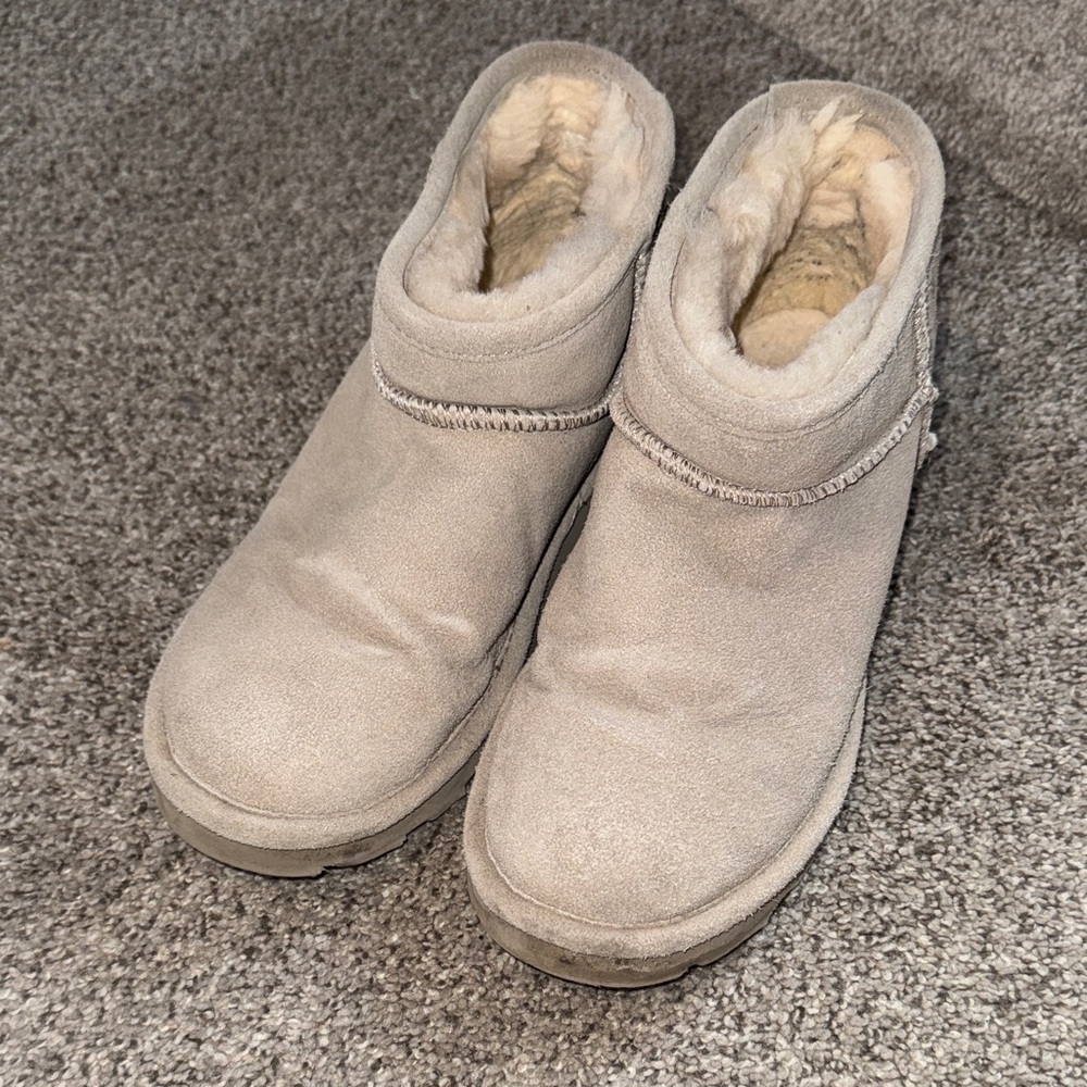 Women's Tan Suede Ankle Boots